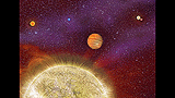Bolygójelölt egy négyes csillagrendszerben - Csizmadia Szilárd - 2015. február 15.